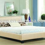 modern bedroom furntiure leather bed frame SLB114