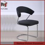 modern black PU metal waiting room leisure chair DC-1036