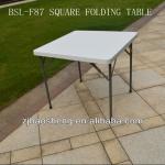 modern cheap folding furniture square granite white plastic foldable camping furniture BSL- F87