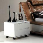 Modern Cheap White Nightstand 3# 3#