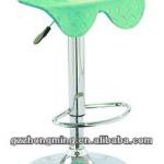 Modern Clear Acrylic Bar Stool/Chromed Square Base Bar Chair ZM-148 ZM-148