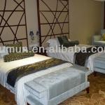 Modern deluxe concise hotel bedroom sets furniture