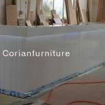 Modern design corian reception counter DS-040