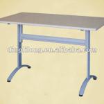 modern design durable woood and metal frame fast food table FT-L13511