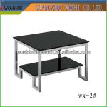 modern design glass tea table,tea table design WX-2#