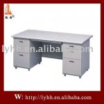 Modern design metal computer desk with drawer HH-ZTH-39