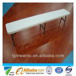 modern design outdoor white foldable bench WR-HB-GB001