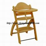 Modern design wooden high chair for baby baby feeding high chair