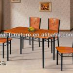 modern dining table designs 855 DS-0855(1+4)