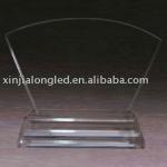 modern fan shaped acrylic menue holder or acrylic table menue display holder H91325