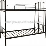 modern furniture metal double bunk beds / simple design school bunk beds/ dormitory steel bunk beds MB020