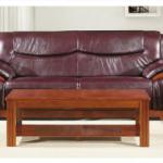 MODERN GENUINE LEATHER HIGH QUALITY OFFICE SOFA LZ-S090