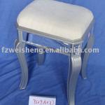 Modern glass stool with cushion YS09A037