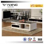 modern glossy white coffee table 433B 433B