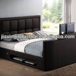 Modern high quality faux leather TV bed A088 A088