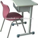 Modern kids adjustable school desk and chair KT-110+kt-208