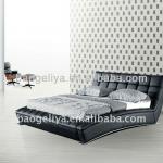 modern leather bed with elegant design 928# 928#