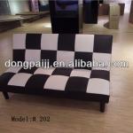 Modern Multi-functional leather sofa cum bed ( #202) # 202