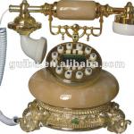 modern natural marbel art deco telephone for hotel bedroom sets GBD-216E