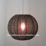 modern natural rattan pendant lamp shade chandelier rattan-45