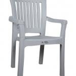 modern plastic chairs F-003 ZEYBEK WHITE