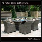 Modern rattan wicker restaurant outdoor furiture HYD3097