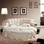 Modern round bed RB7012