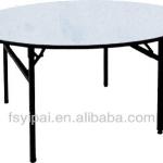 modern round restaurant hotel banquet hall folding dining table(YT15) YT15