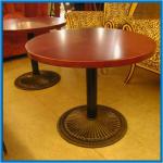 Modern round restaurant table GF-1001