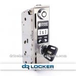 Modern Silver Chrome Coin lock / Coin Return Lock for Locker COINLOCK