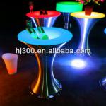 Modern simple style growing plastic Led ice bucket table HJ8023-A