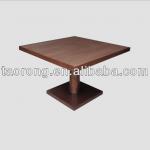 Modern style wooden hotel dining table ,Commerical solid wood cafe tableTA-086-1 TA-086-1