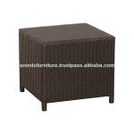 Modern Synthetic Rattan End Table H4R1535