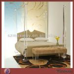 Modern Unique Elegant Transparent Acrylic Bed MW-FNE-016