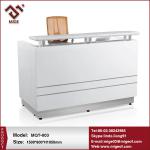 Modern white color salon reception desks MQT-003