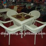 Modern white outdoor rattan furniture CA-H0806 CA-H0806