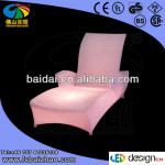 mordern design outdoor illuminated 16 Color change LED recliner BZ-CH6110L BZ-CH6110L