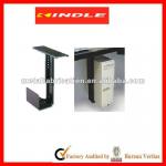 movable ajustable cold rolled steel under desk mounting CPU holder K-C-036