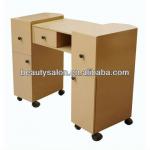 Movable wooden nail manicure table MT007 MT007