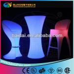 multi color flashing rechargable nightclub LED table BAT110C