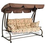 Multi-functional swing bed patio swing with canopy HJSW-819