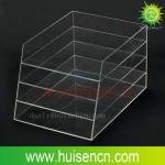 Multifunction Acrylic Magazine,Document,Newspaper Rack HS008