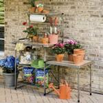 multipurpose garden shelf,outdoor bench,work table GT1001