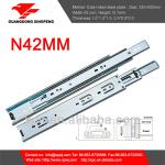 N42 3 Fold Ball Bearing Drawer Slide Telescopic Channel N42 Drawer Telescopic Channel