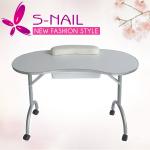 Nail art table with dust collector, portable nail manicure table SCB9006