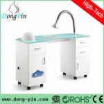 nail manicure table with LED lamp DP-3481 nail manicure table