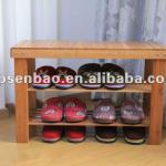 natural and high quality bamboo shoe shelf