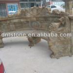 natural antique granite big stone patio benches D&amp;T