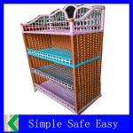 Natural eco-friendly weave shoe storage cabinet KL-h1