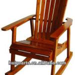 Natural teak rocking chair HYZSD-PC10